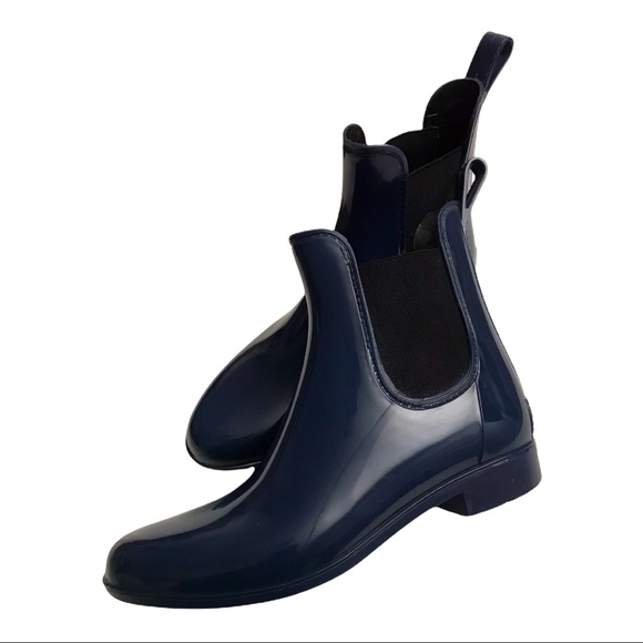 Ankle Slip On Chelsea Rain Boots Size 